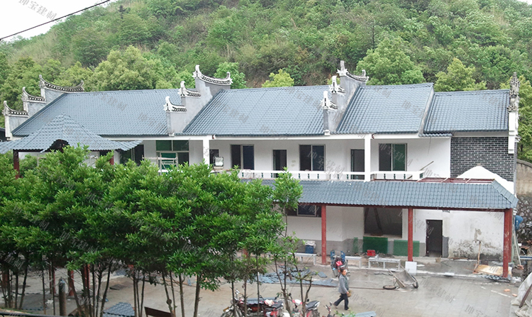 合成樹脂瓦讓坡屋面重現魅力,使中國的瓦文化得以傳承和發展