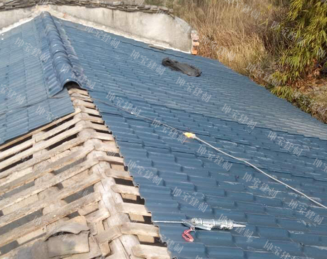 老房子翻新蓋合成樹(shù)脂瓦
