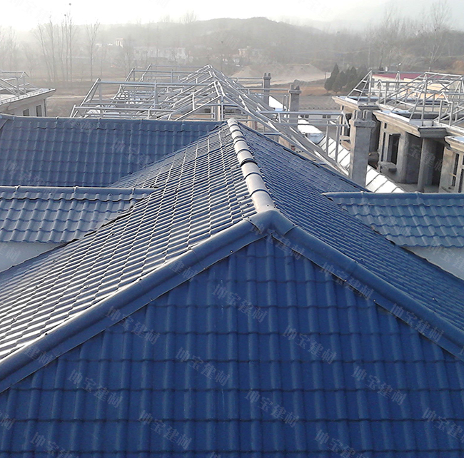 樹脂瓦斜坡屋面的施工安裝方法及注意事項 樹脂瓦斜坡屋面的施工安裝方法及注意事項