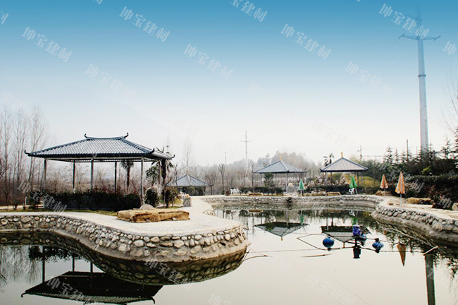 不負春光,合成樹脂瓦生態園靚麗多姿!