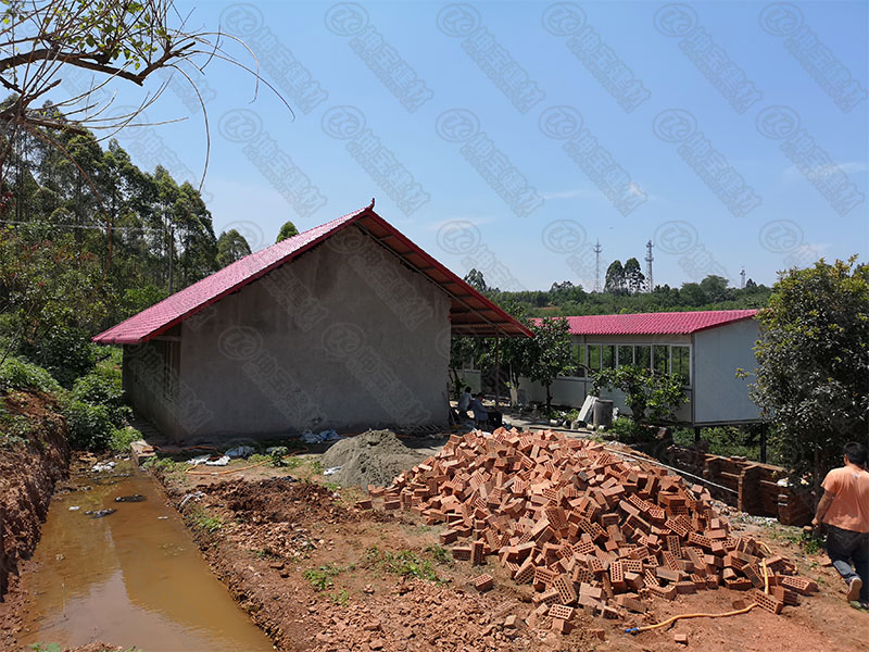 農家樂合成樹脂瓦效果圖 農家樂合成樹脂瓦效果圖