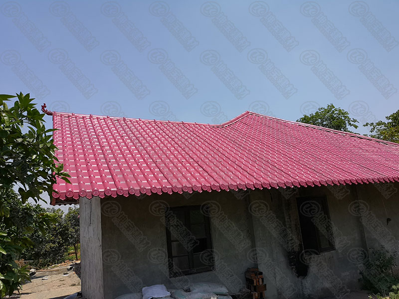 農家樂合成樹脂瓦效果圖 農家樂合成樹脂瓦效果圖