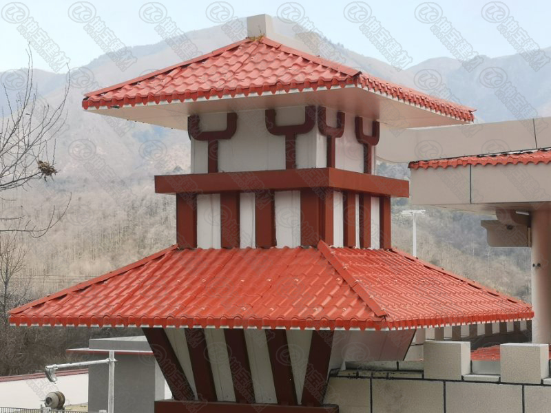 合成樹脂瓦收費(fèi)站案例 合成樹脂瓦收費(fèi)站案例