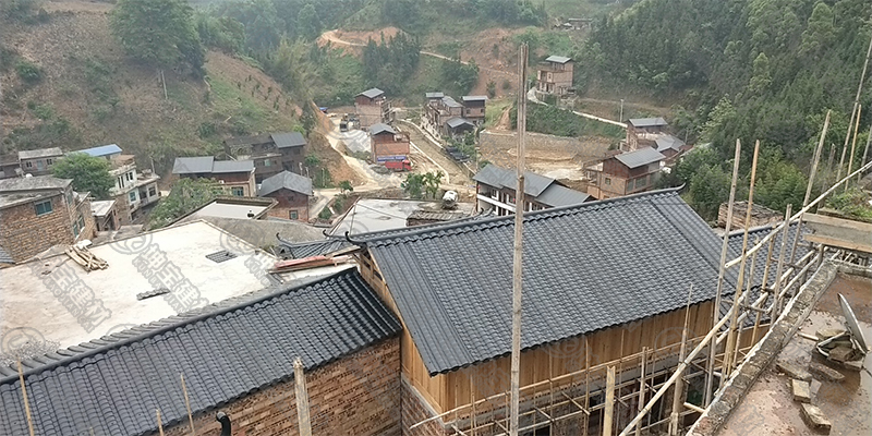 仿古樹脂小青瓦新農(nóng)村風(fēng)貌改造 仿古樹脂小青瓦新農(nóng)村風(fēng)貌改造