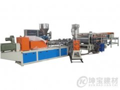 2020國際塑料展—樹脂瓦屋面設(shè)備展示